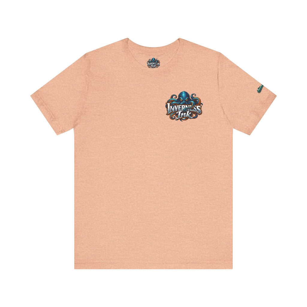 Betta Fish Graphic Tee — Vibrant Blue & Pink Aquatic Art T‑Shirt