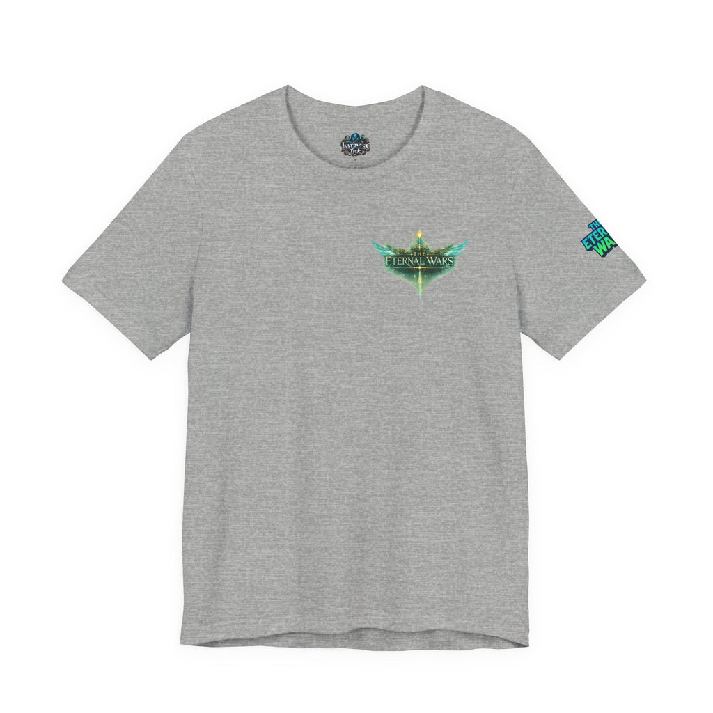 The Eternal Wars Motorcycle Tee — Cynder V Sportbike Graphic Shirt