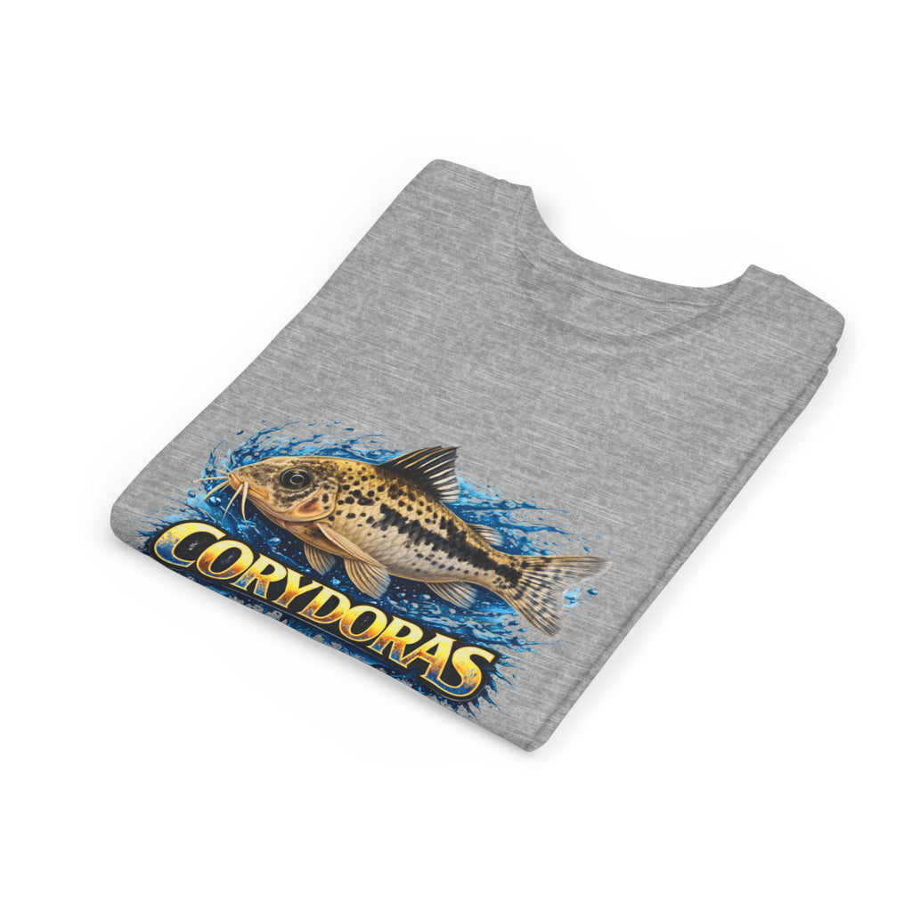 Corydoras Fish Youth Tee – Cute Aquarium Catfish Graphic Shirt