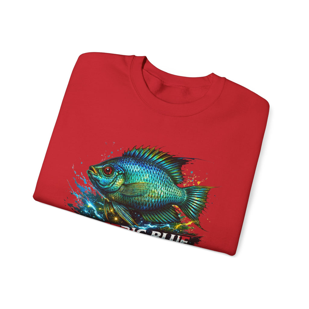 Electric Blue Acara – Heavy Blend™ Crewneck Sweatshirt