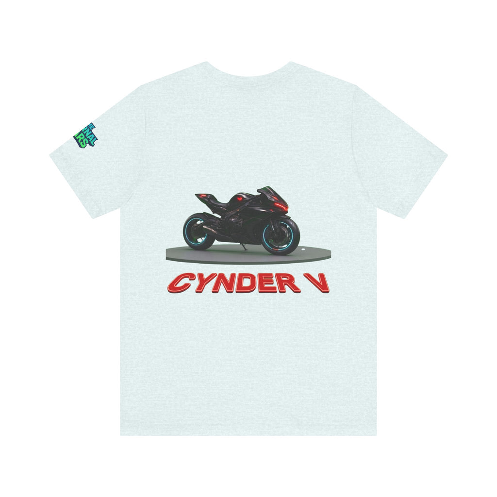 The Eternal Wars Motorcycle Tee — Cynder V Sportbike Graphic Shirt