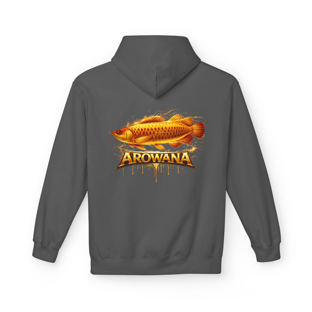 Arowana Fish Graphic Hoodie – Golden Arowana Design