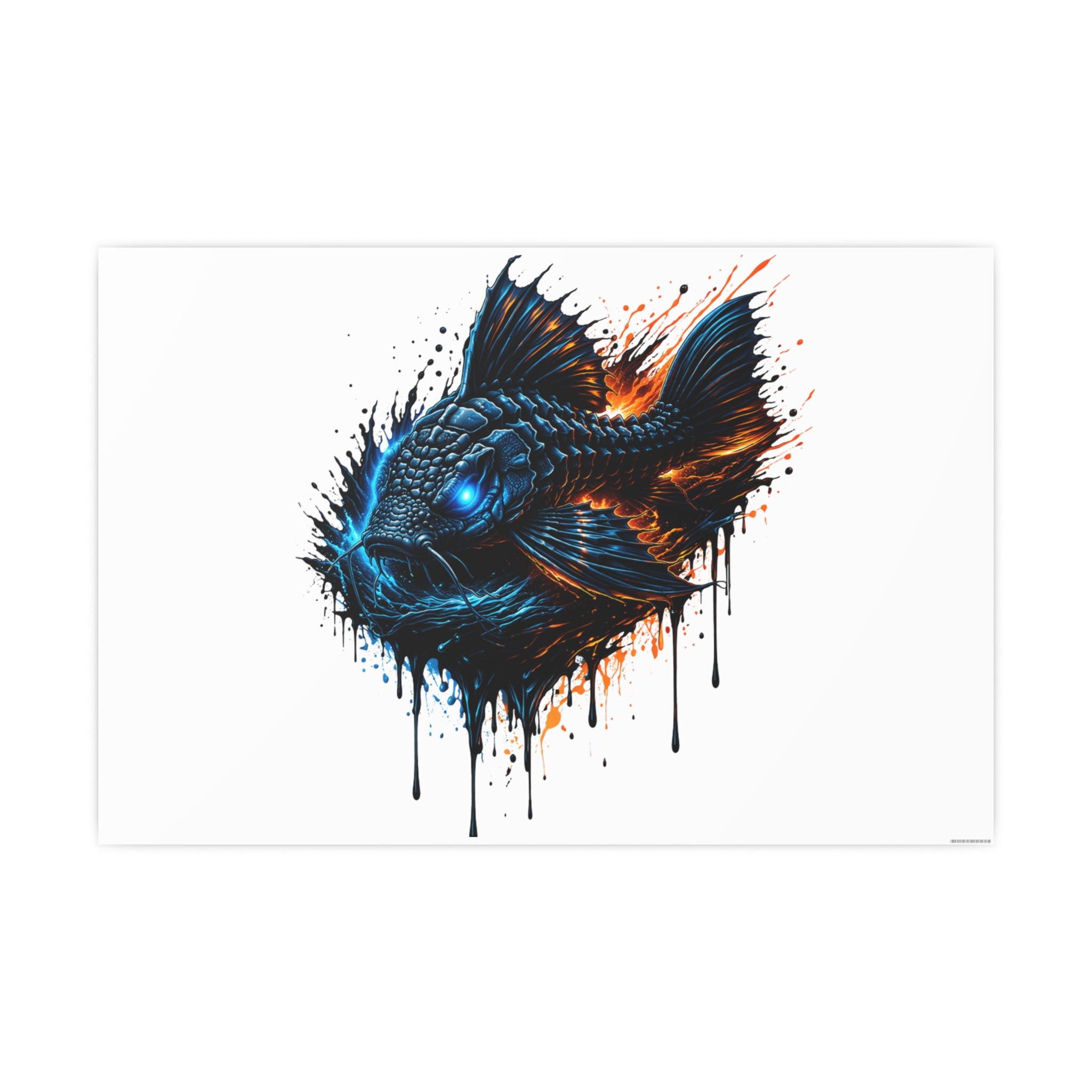 Armored Pleco L-185 – Premium Satin Photo Art Poster