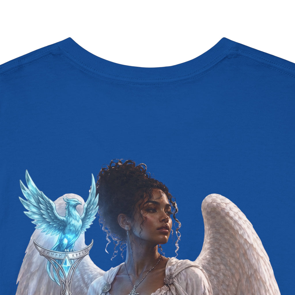 The Eternal Wars Graphic Tee – "Cambria" Winged Warrior Shirt