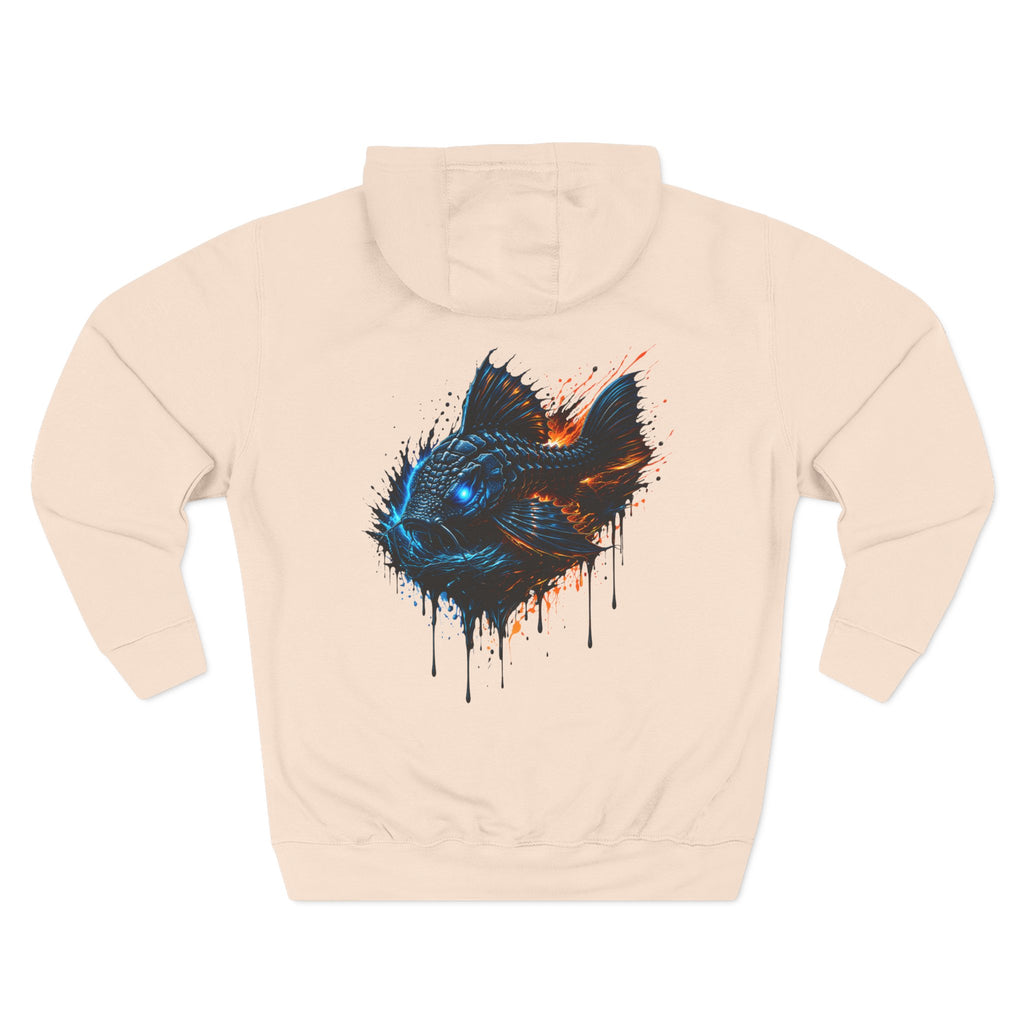 L-185 Xingu Spiny Monster Pleco — Urban Mural Hoodie