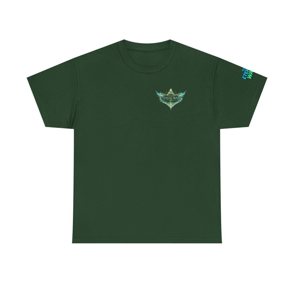 The Eternal Wars Graphic Tee – "Cambria" Winged Warrior Shirt