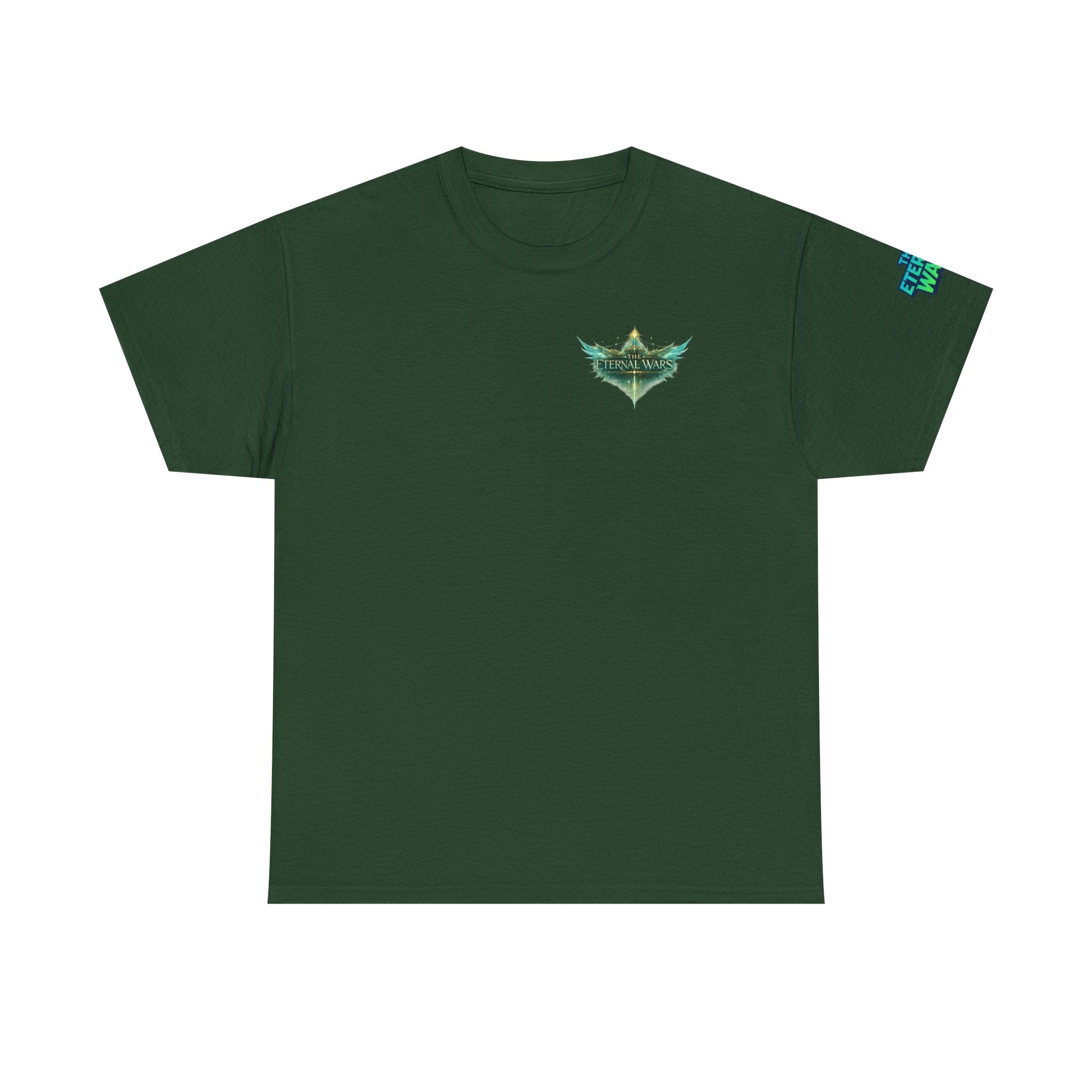 The Eternal Wars Graphic Tee – "Cambria" Winged Warrior Shirt