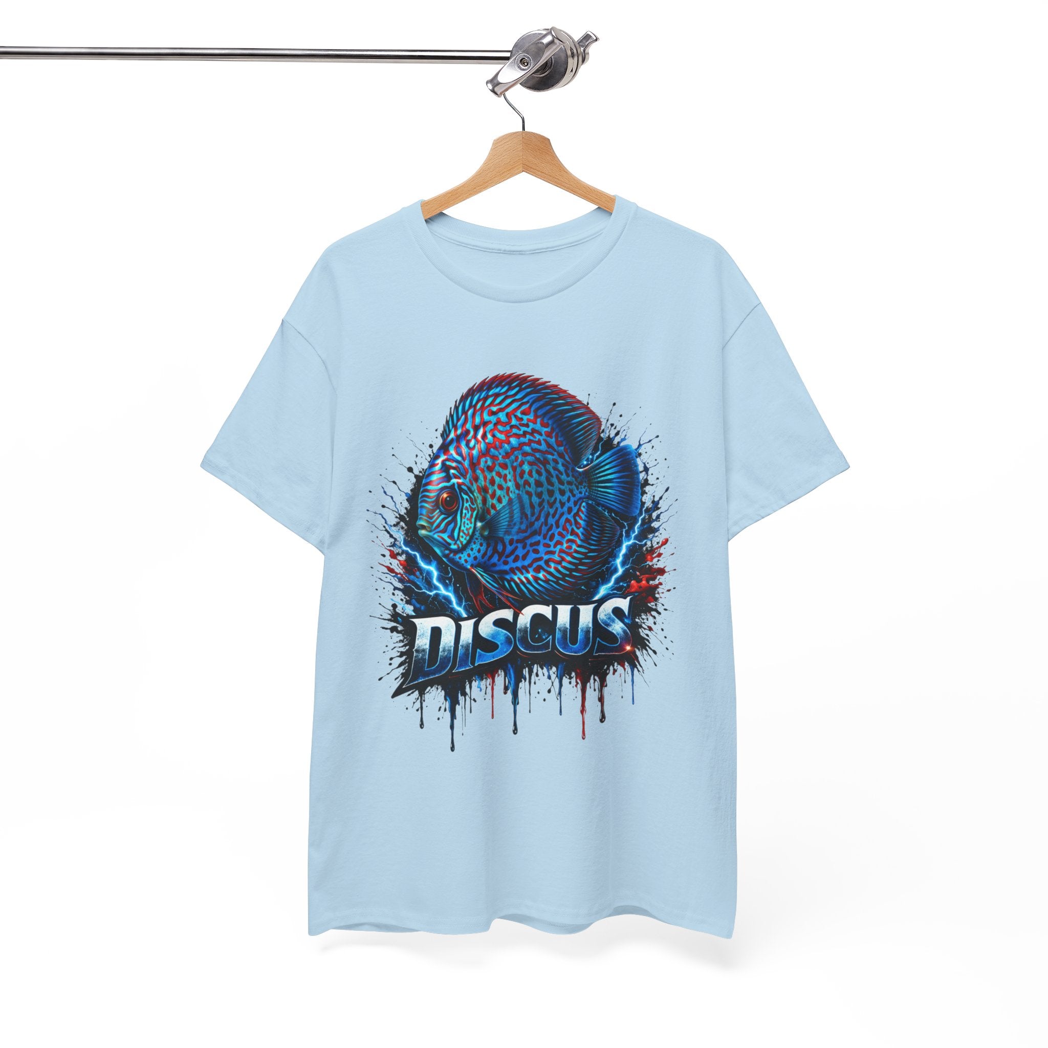 Discus Fish Graphic Tee - Vibrant Aquarium Fish Shirt