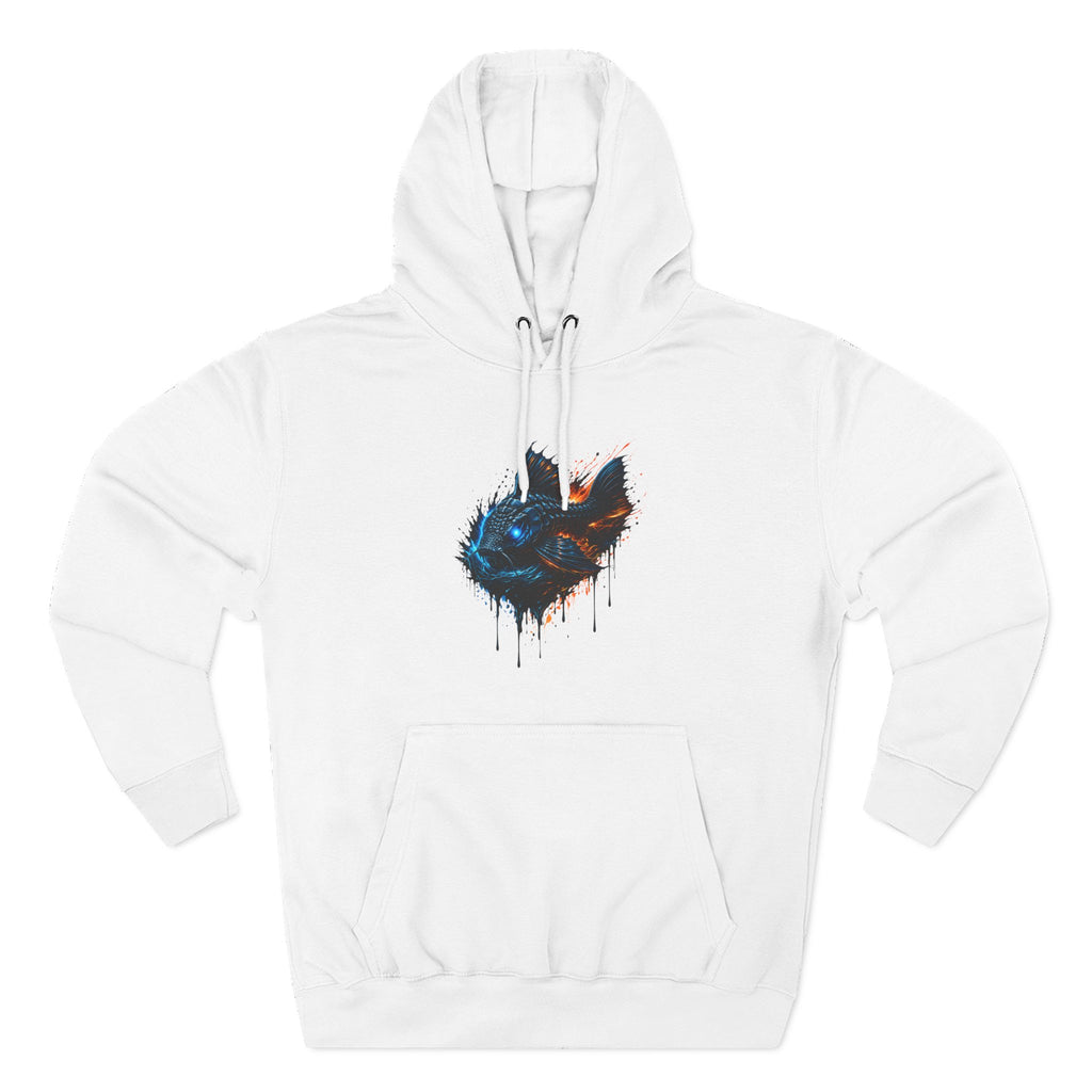 Armored Pleco L-185 – Premium Fleece Hooded Sweatshirt