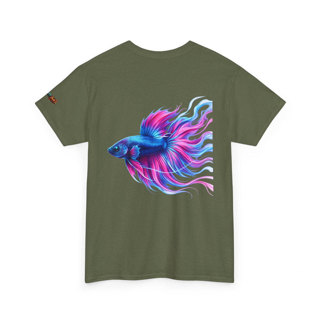 Electric Paint Betta — Classic Heavy Cotton Tee