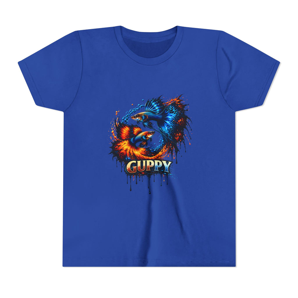 Fire & Ice Guppy – Youth "Neon Flare" Premium Tee