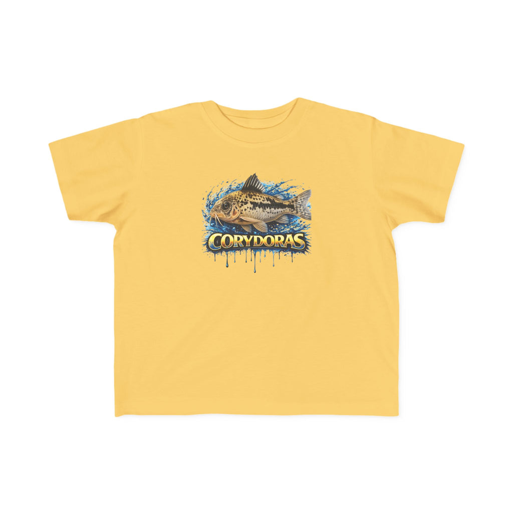 Toddler Tee — 'Corydoras' Aquarium Fish Graphic