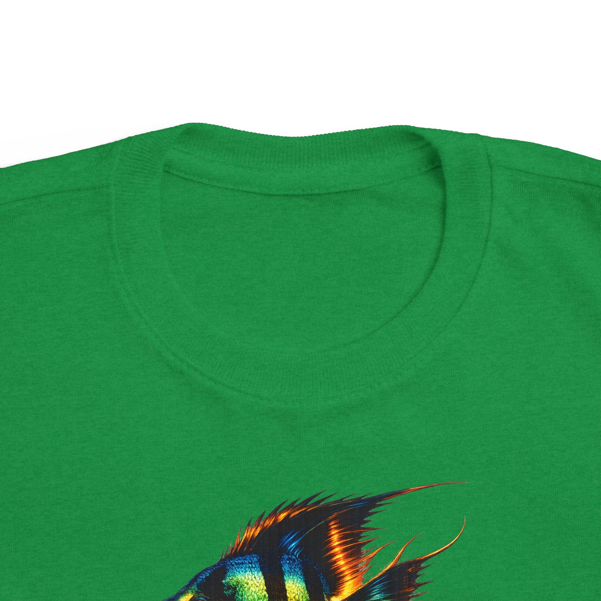 Toddler Fish Tee — Colorful Angelfish Graphic Kids Shirt
