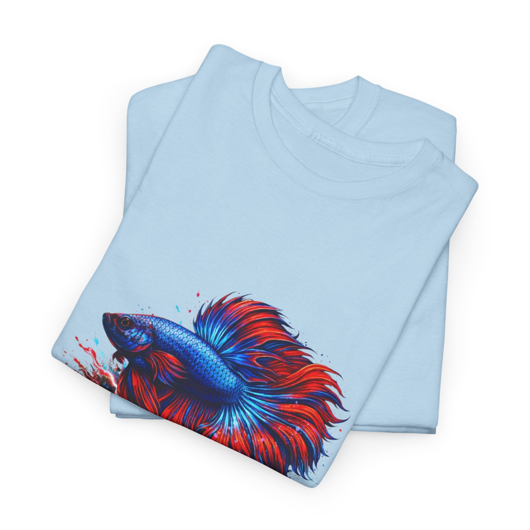 Betta Fish T-Shirt — Fiercely Betta Colorful Aquarium Fish Tee