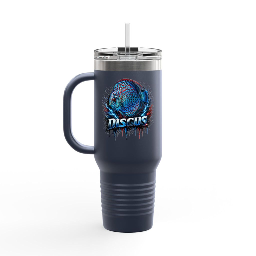 Electric Discus – 40oz Premium Insulated Travel Mug