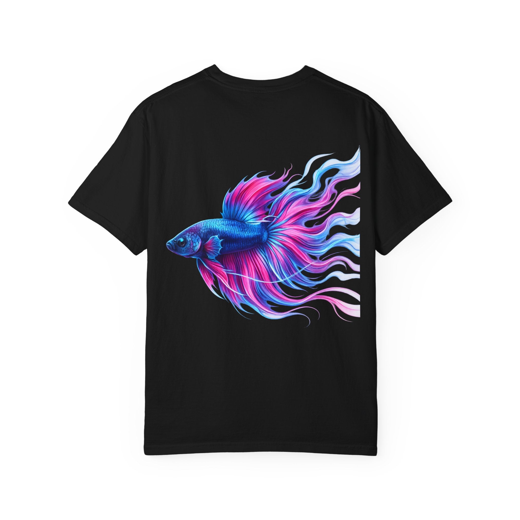 Electric Paint Betta T-Shirt — Neon Betta Splendens Art Tee