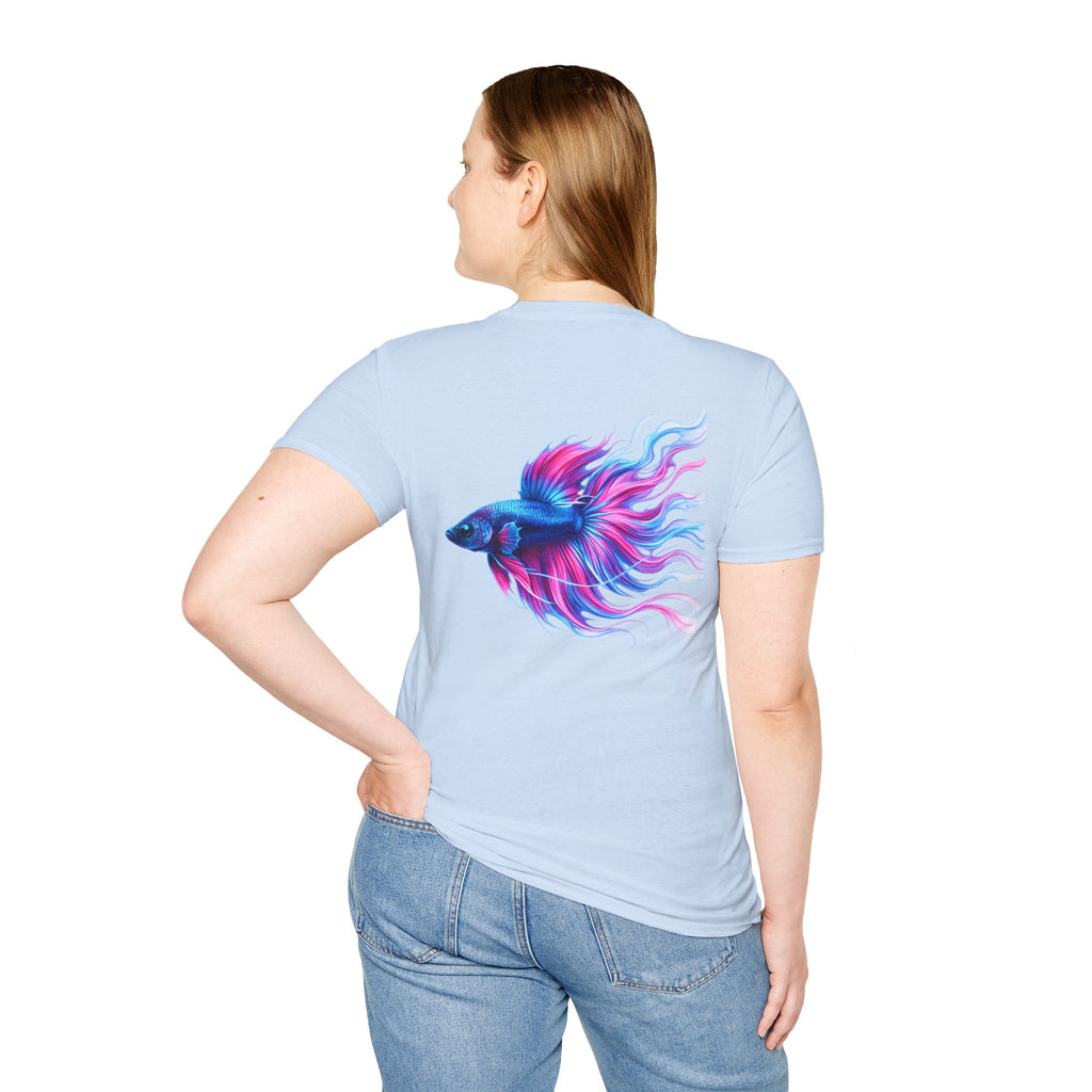 Electric Paint Betta — Lightweight Studio Tee