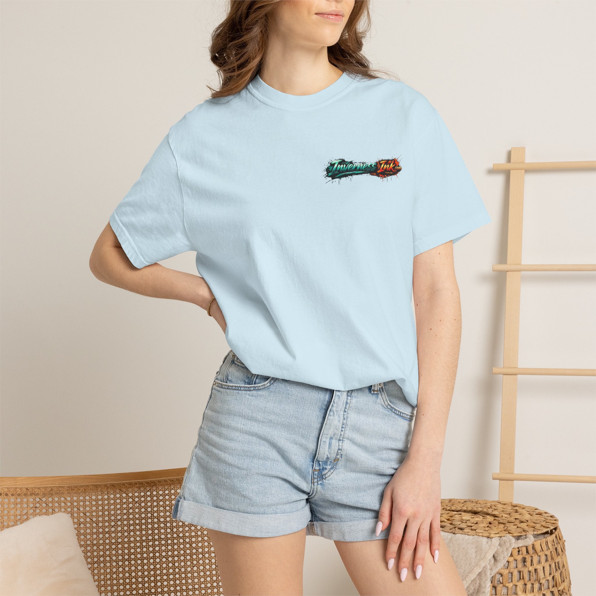 Electric Paint Betta T-Shirt — Neon Betta Splendens Art Tee