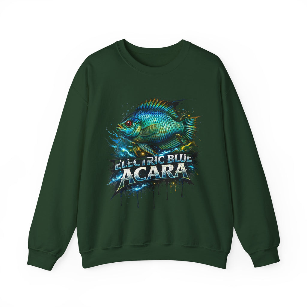 Electric Blue Acara – Heavy Blend™ Crewneck Sweatshirt
