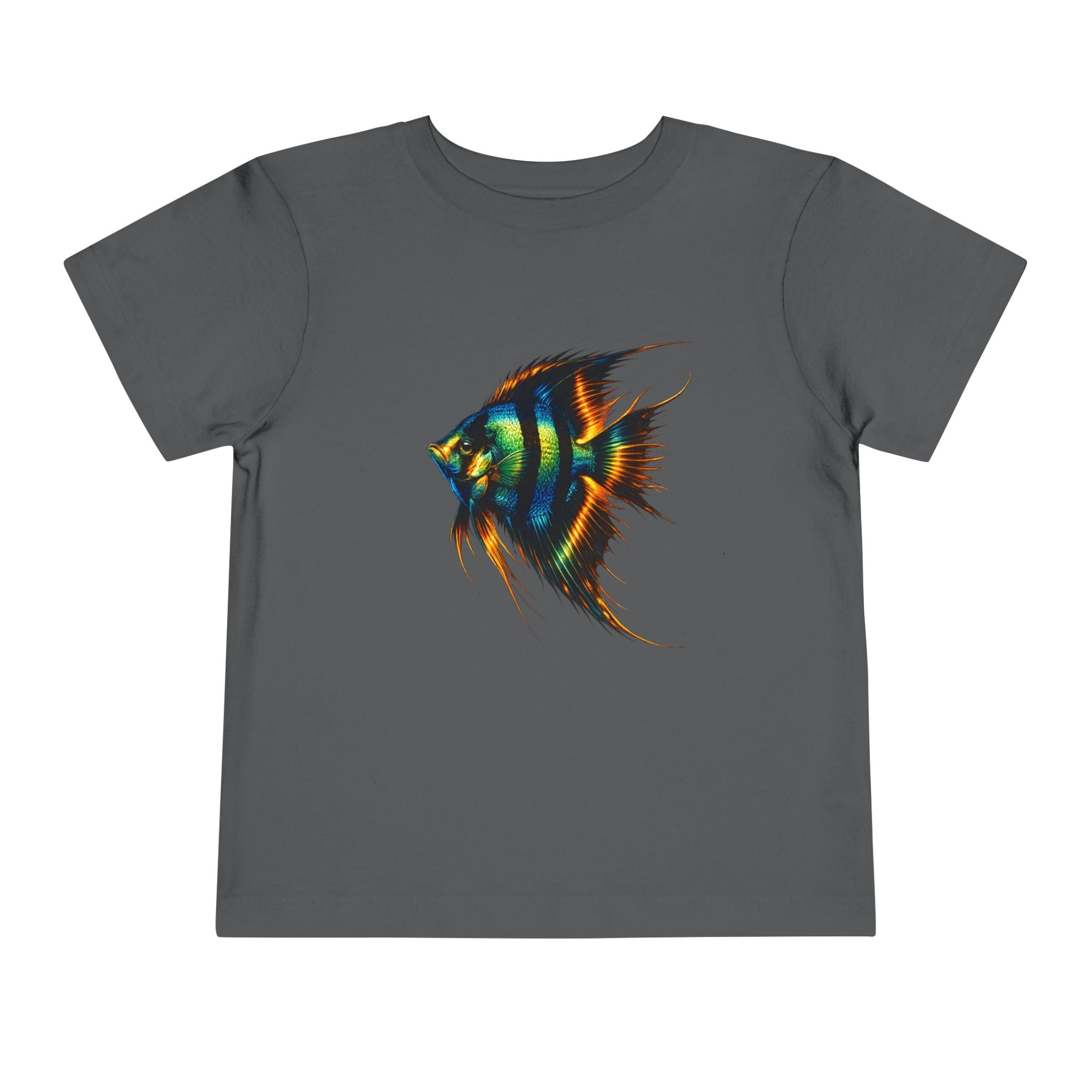 Toddler Tee - Colorful Aquarium Angelfish Graphic Shirt