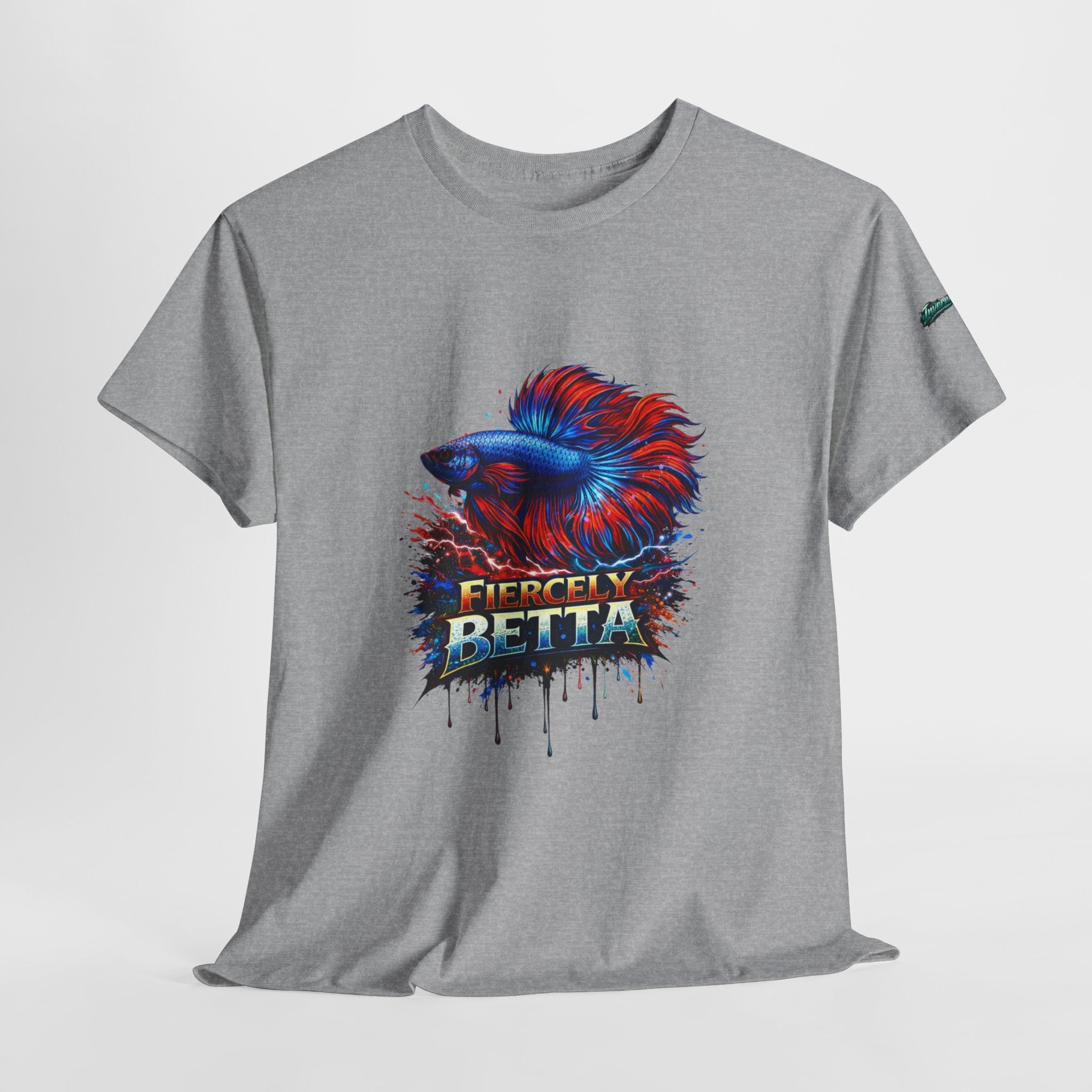 Betta Fish T-Shirt — Fiercely Betta Colorful Aquarium Fish Tee