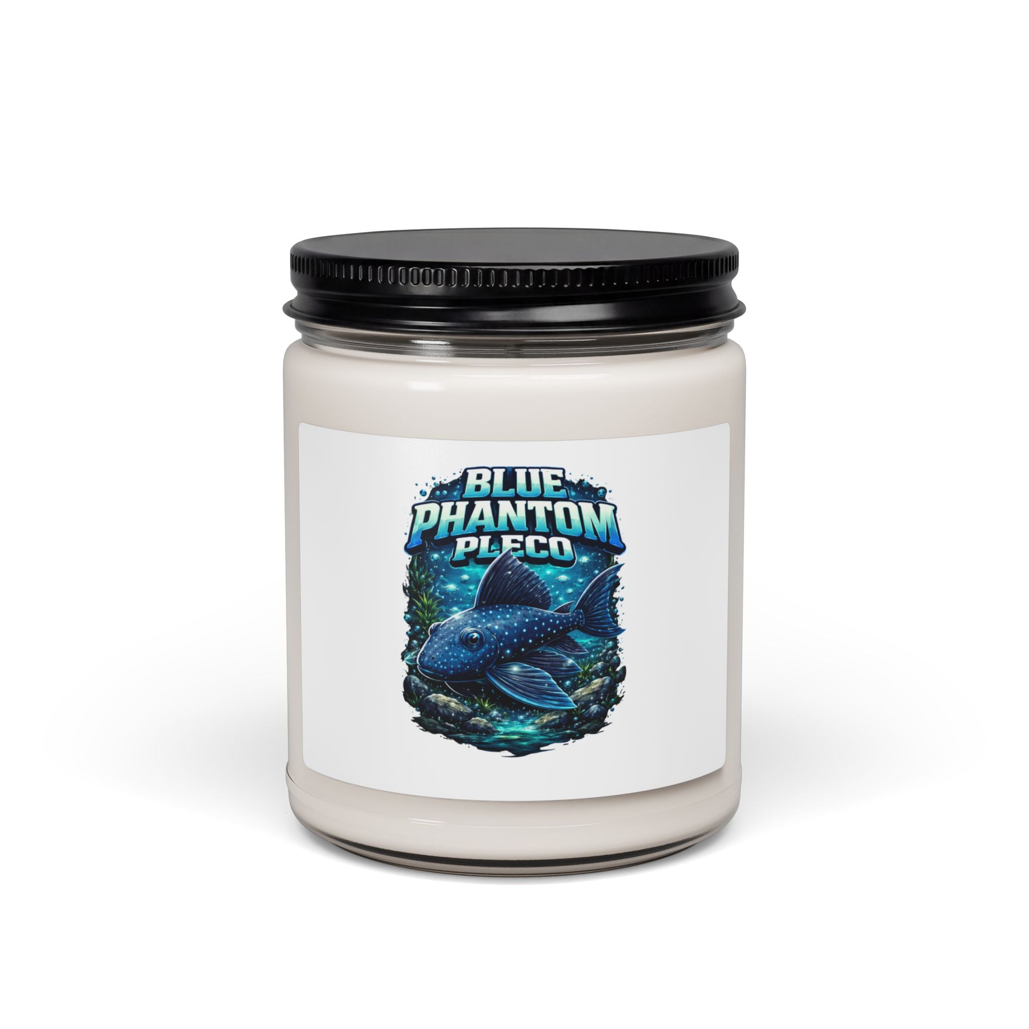 Blue Phantom Pleco L-128 – Premium Scented Soy Candle