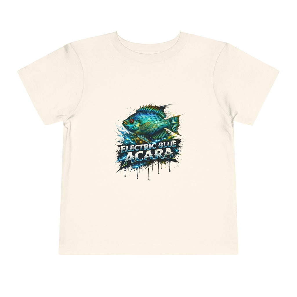 Electric Blue Acara – Toddler Graphic Tee