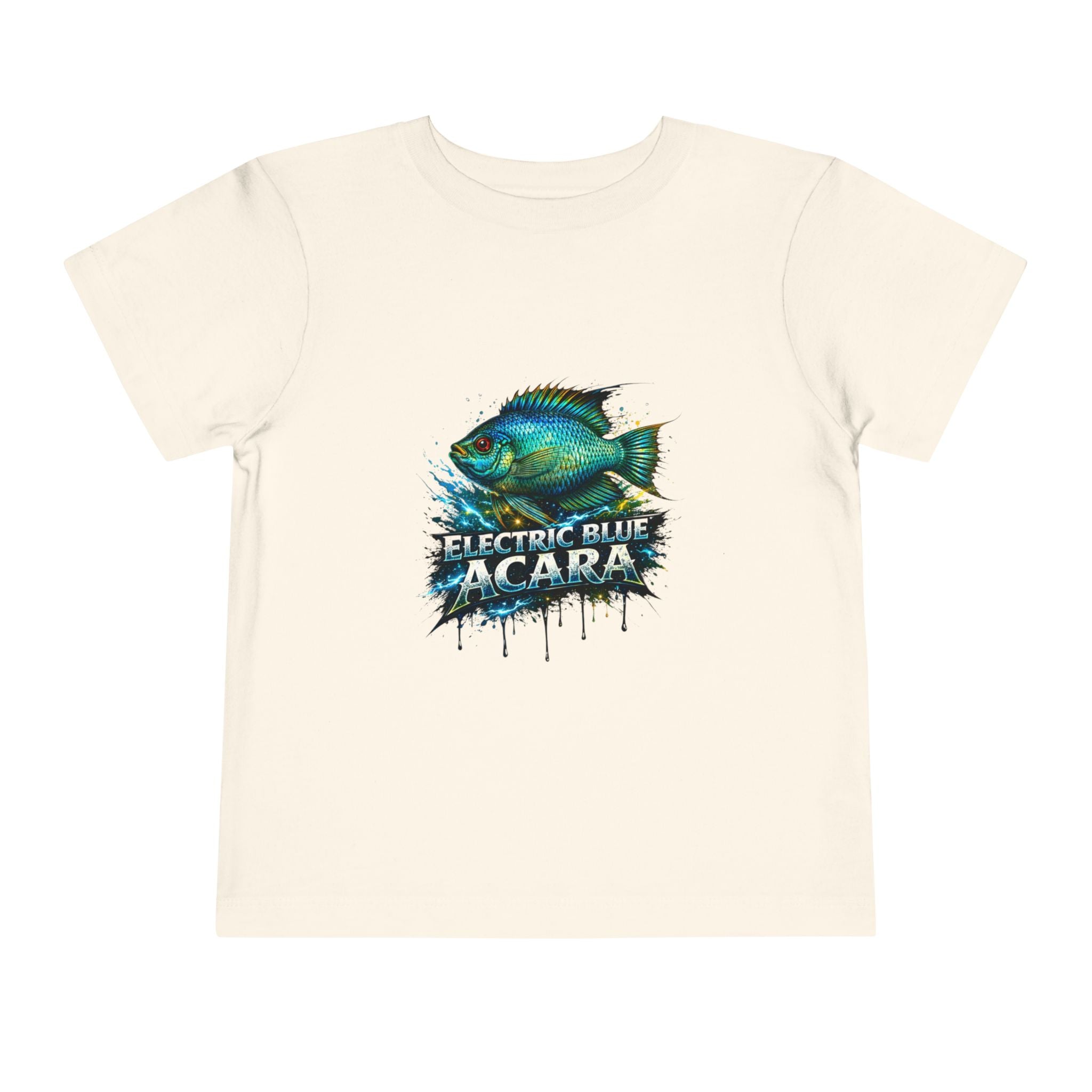 Electric Blue Acara – Toddler Graphic Tee