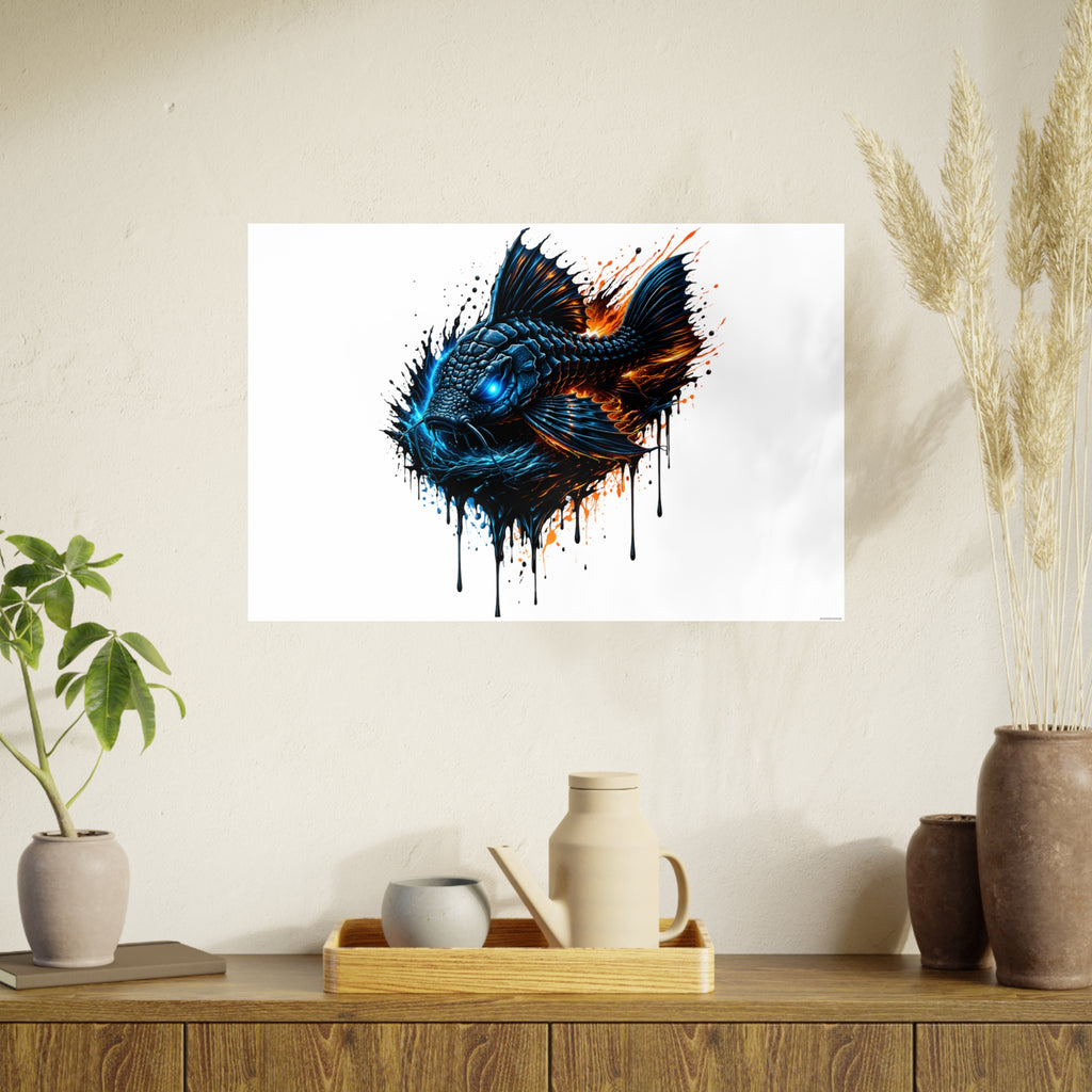 Armored Pleco L-185 – Premium Satin Photo Art Poster