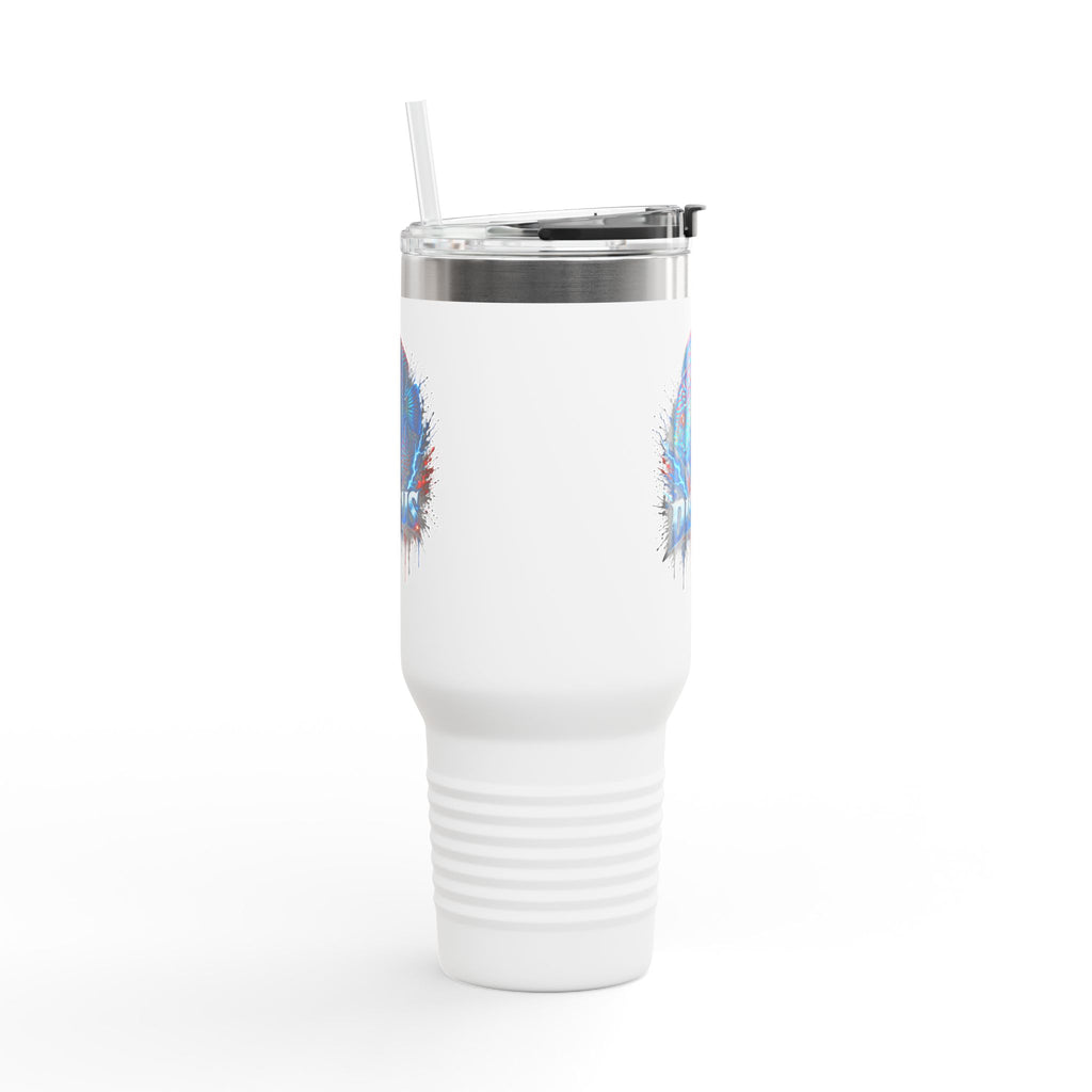 Electric Discus – 40oz Premium Insulated Travel Mug