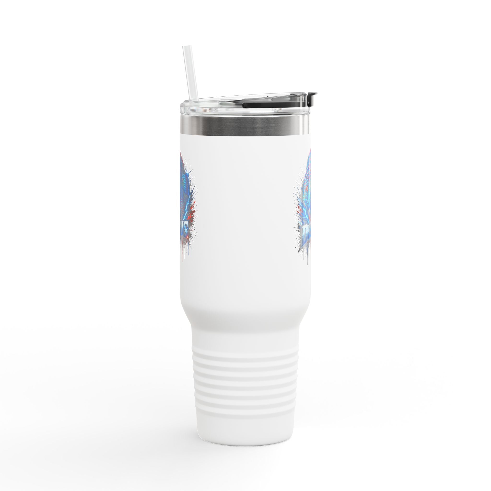 Electric Discus – 40oz Premium Insulated Travel Mug
