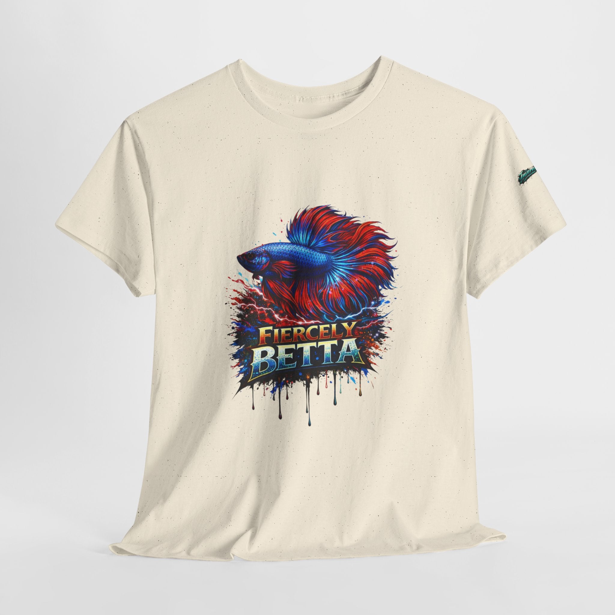 Betta Fish T-Shirt — Fiercely Betta Colorful Aquarium Fish Tee