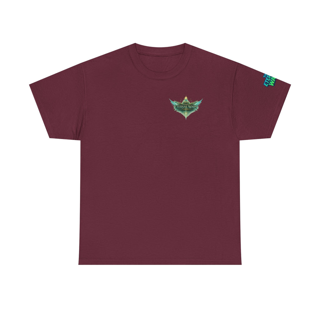 The Eternal Wars Graphic Tee – "Cambria" Winged Warrior Shirt