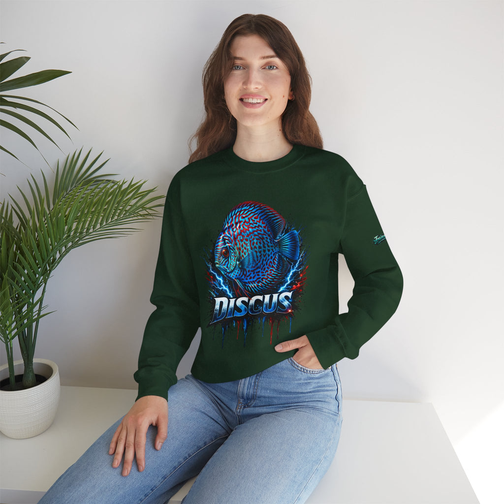Electric Discus – Heavy Blend "Lightning" Crewneck Sweatshirt