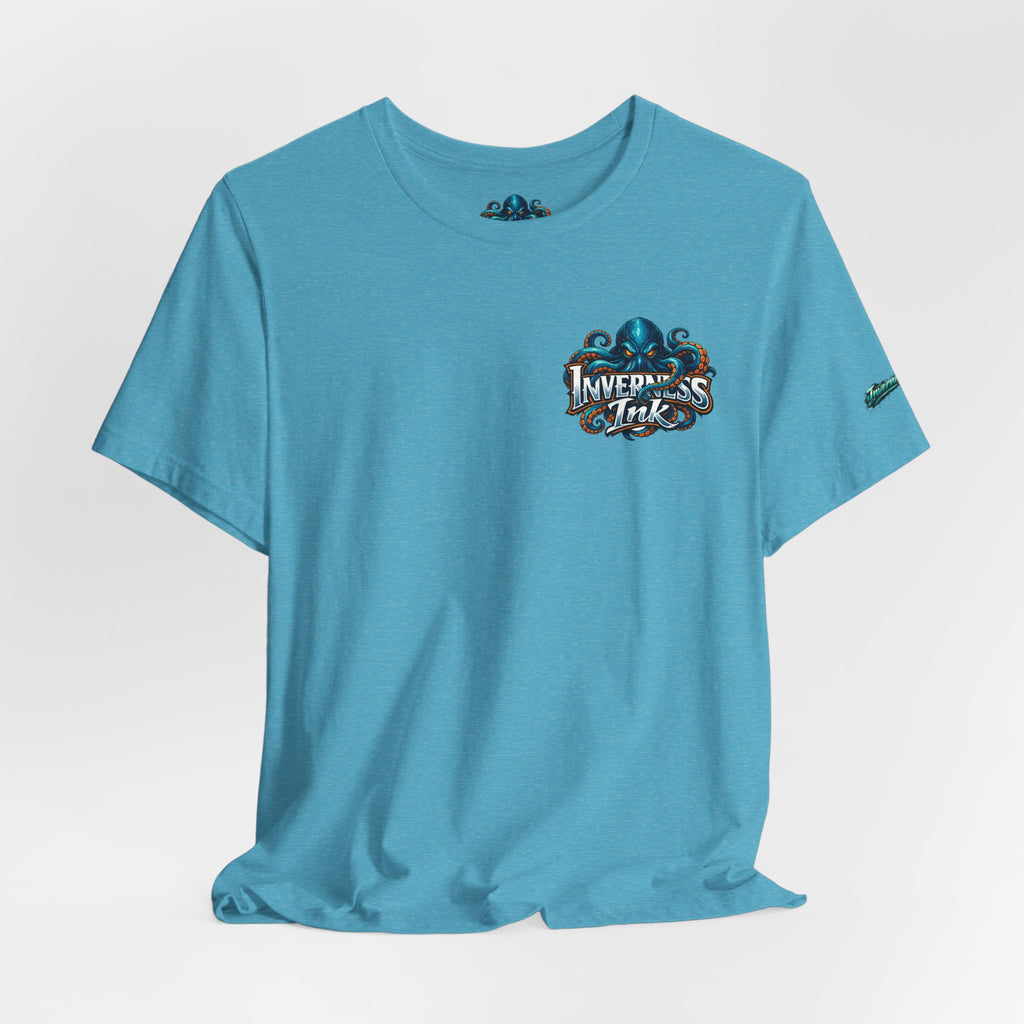 Betta Fish Graphic Tee — Vibrant Blue & Pink Aquatic Art T‑Shirt