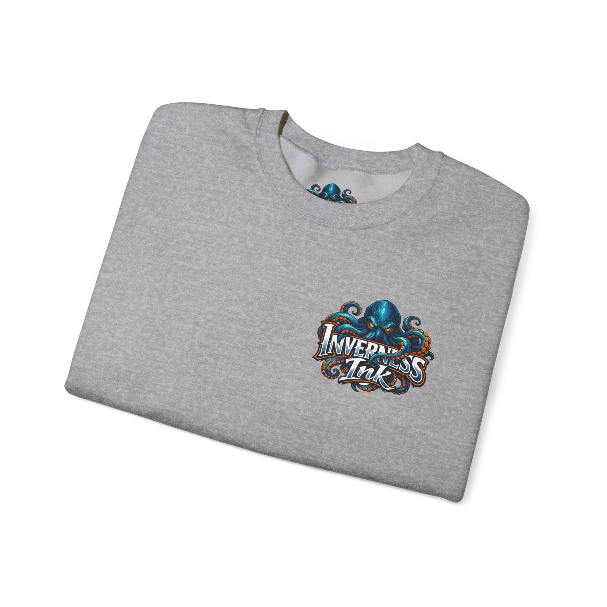 Betta Fish Crewneck Sweatshirt — Colorful Neon Tropical Fish Graphic