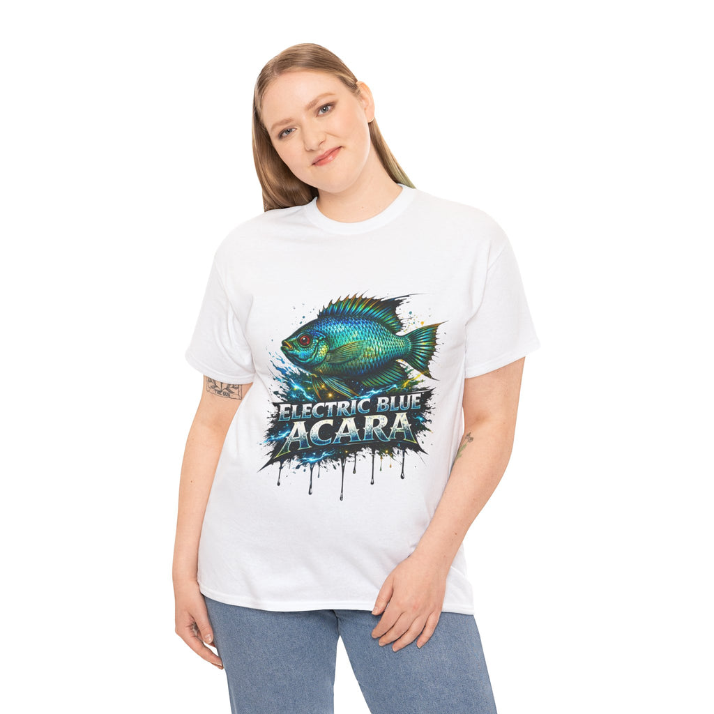 Electric Blue Acara – Premium Graphic Tee