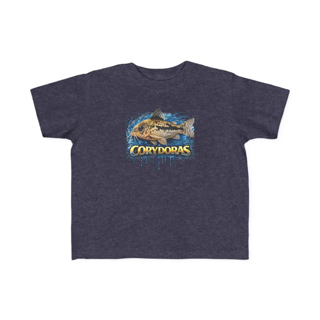 Toddler Tee — 'Corydoras' Aquarium Fish Graphic