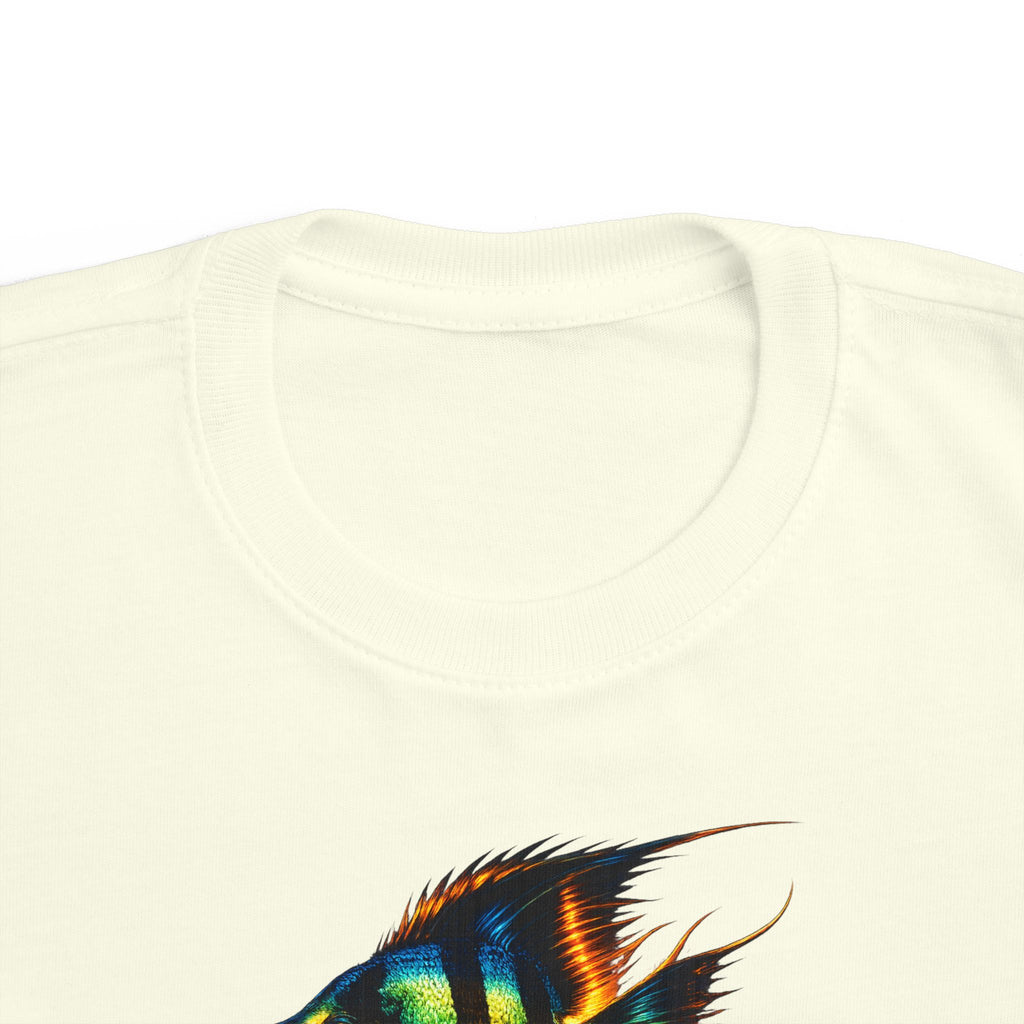 Toddler Fish Tee — Colorful Angelfish Graphic Kids Shirt