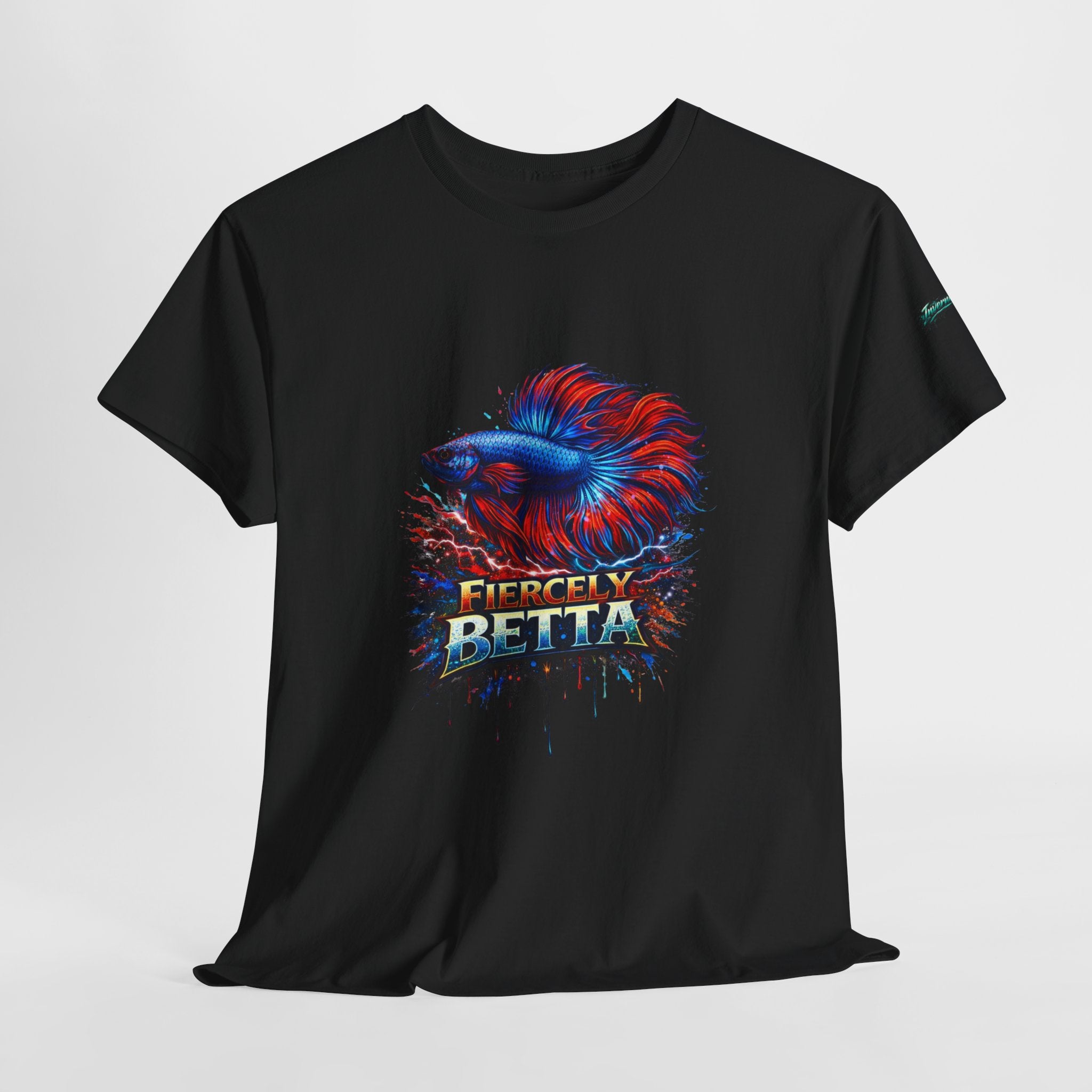 Betta Fish T-Shirt — Fiercely Betta Colorful Aquarium Fish Tee