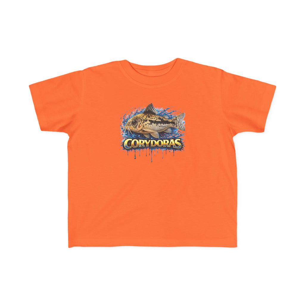 Toddler Tee — 'Corydoras' Aquarium Fish Graphic