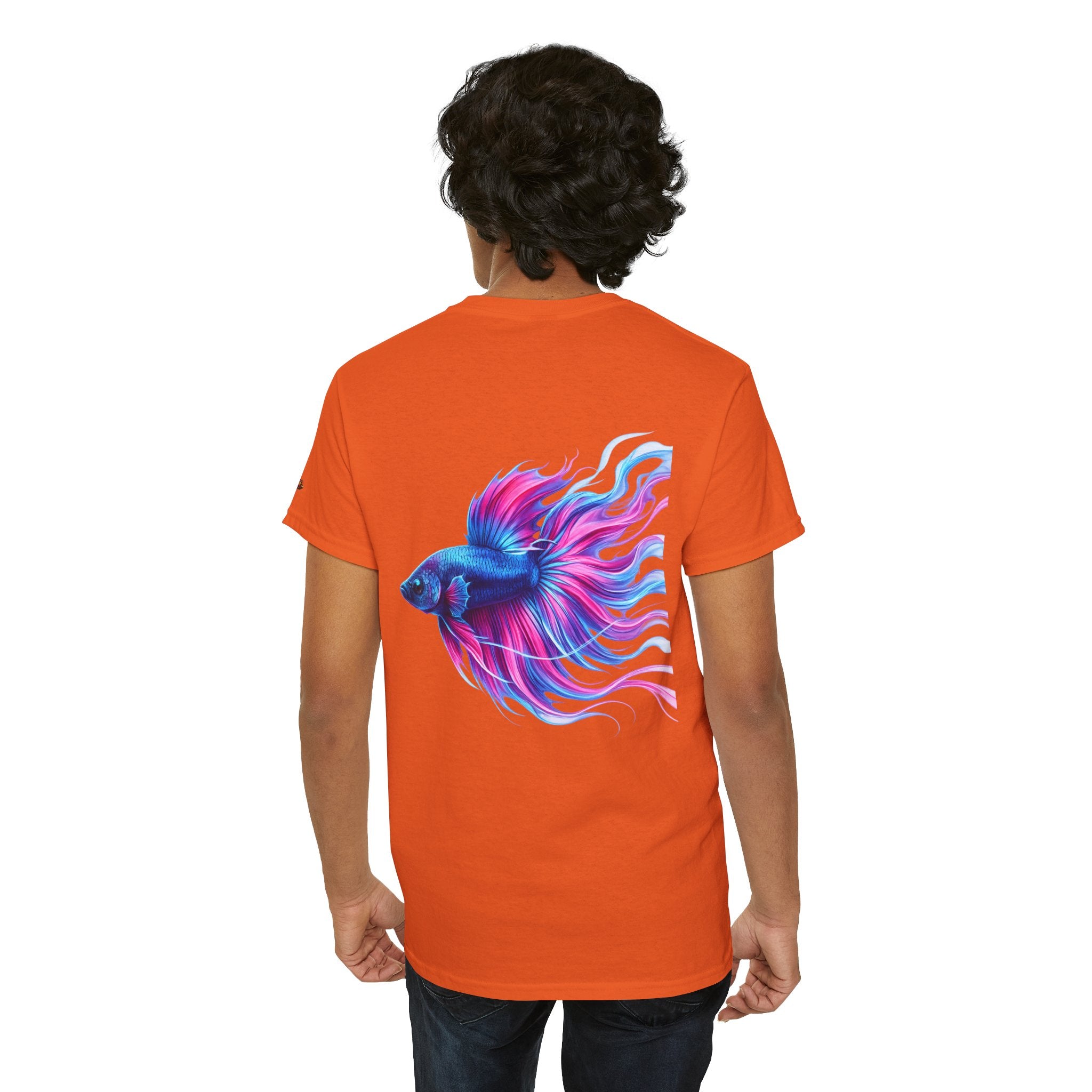 Electric Paint Betta — Classic Heavy Cotton Tee