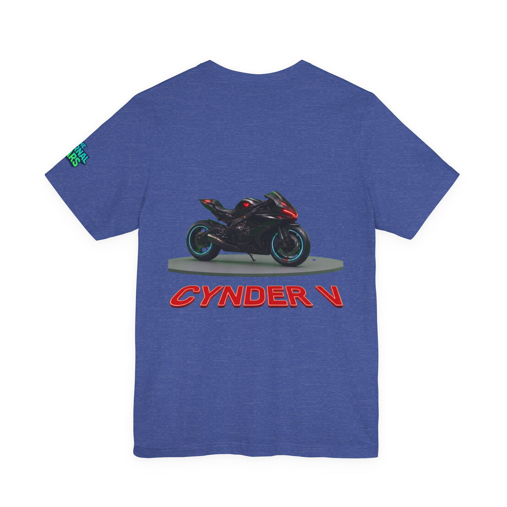 The Eternal Wars Motorcycle Tee — Cynder V Sportbike Graphic Shirt