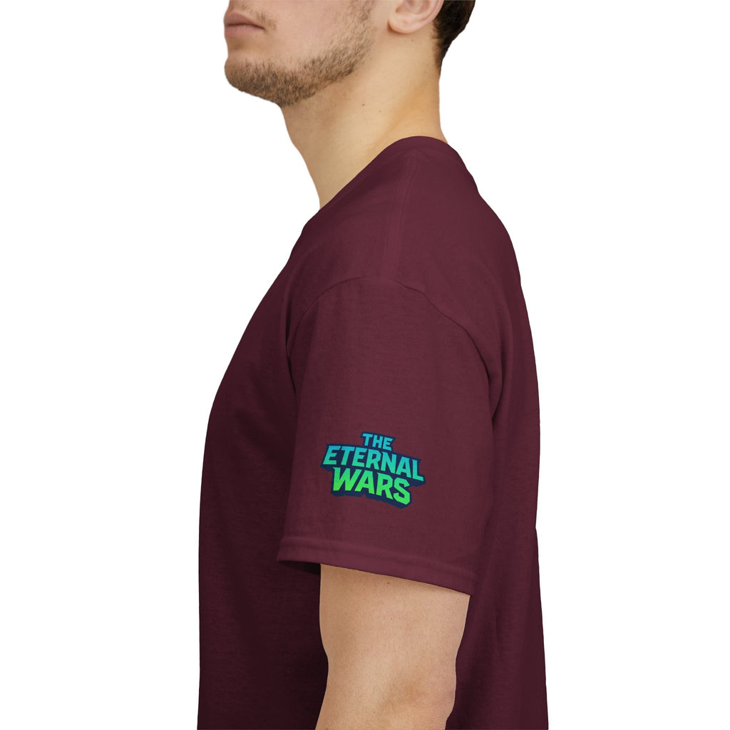 The Eternal Wars Graphic Tee – "Cambria" Winged Warrior Shirt
