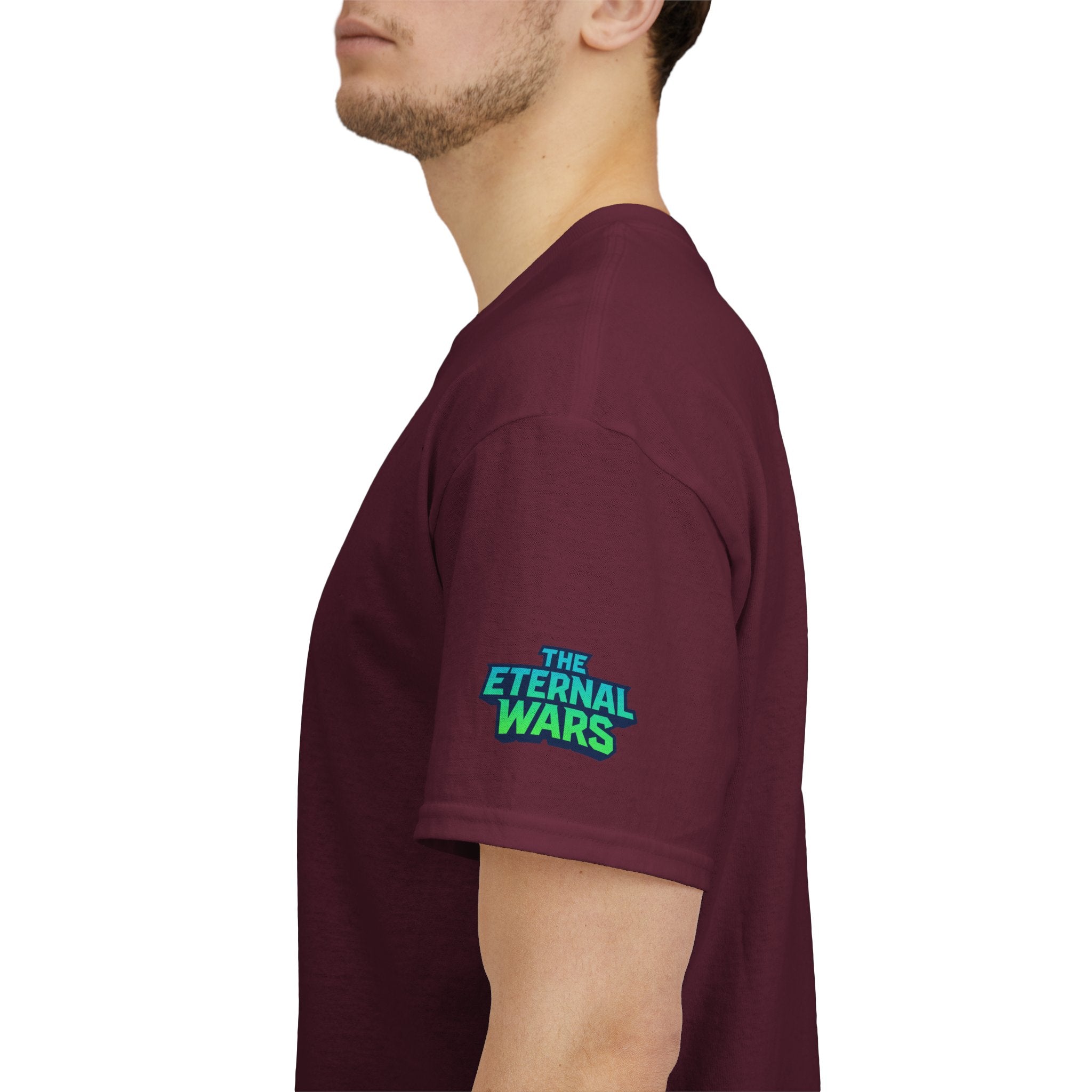 The Eternal Wars Graphic Tee – "Cambria" Winged Warrior Shirt