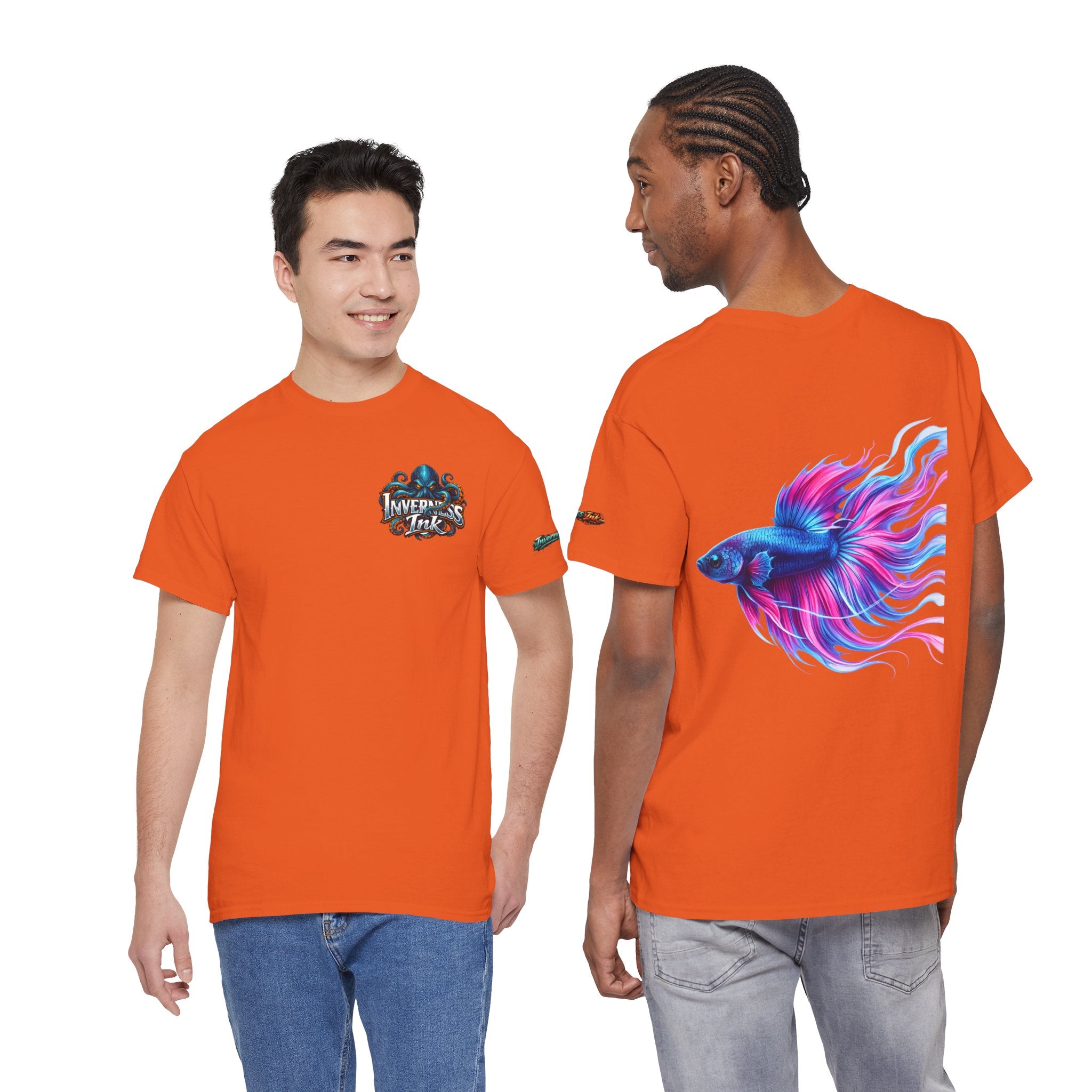 Electric Paint Betta — Classic Heavy Cotton Tee