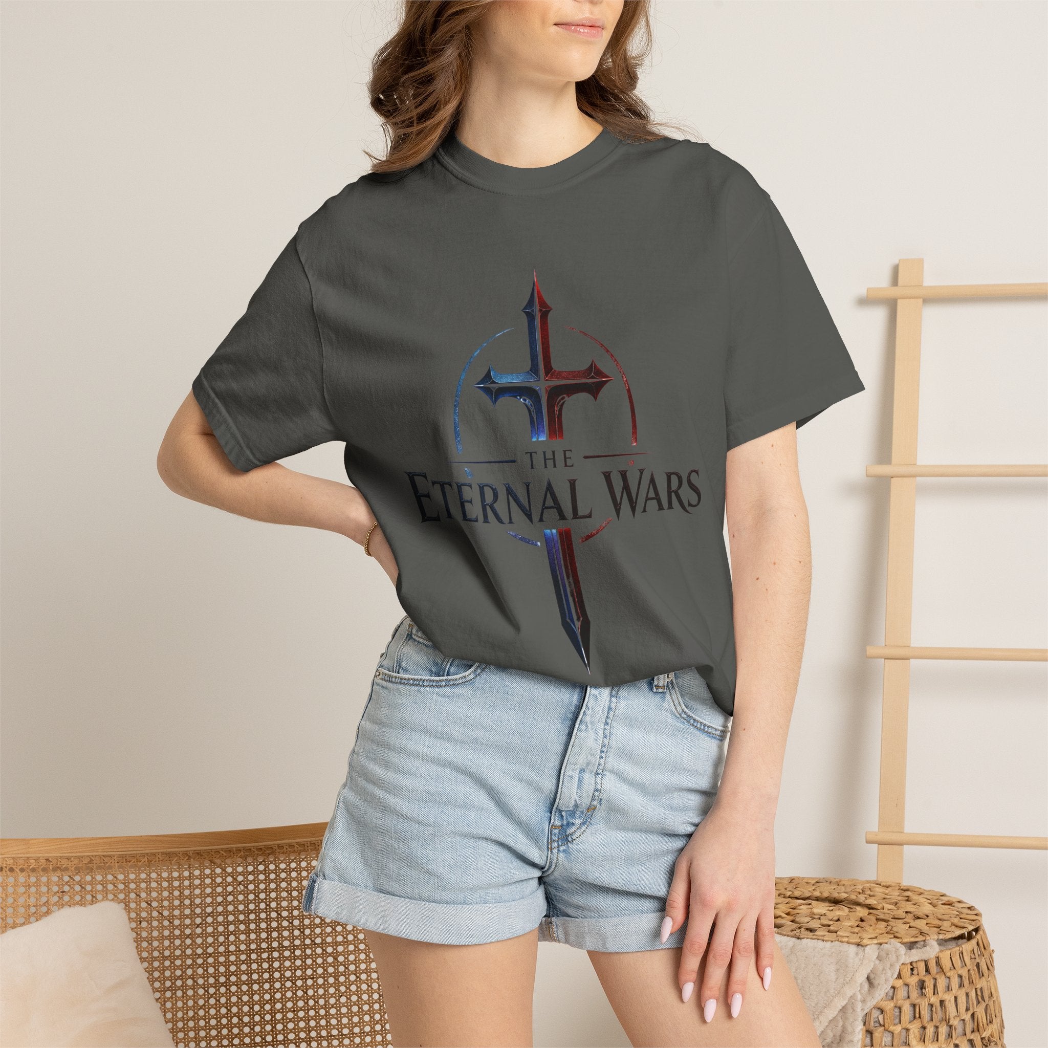 The Eternal Wars Sword Crest Tee