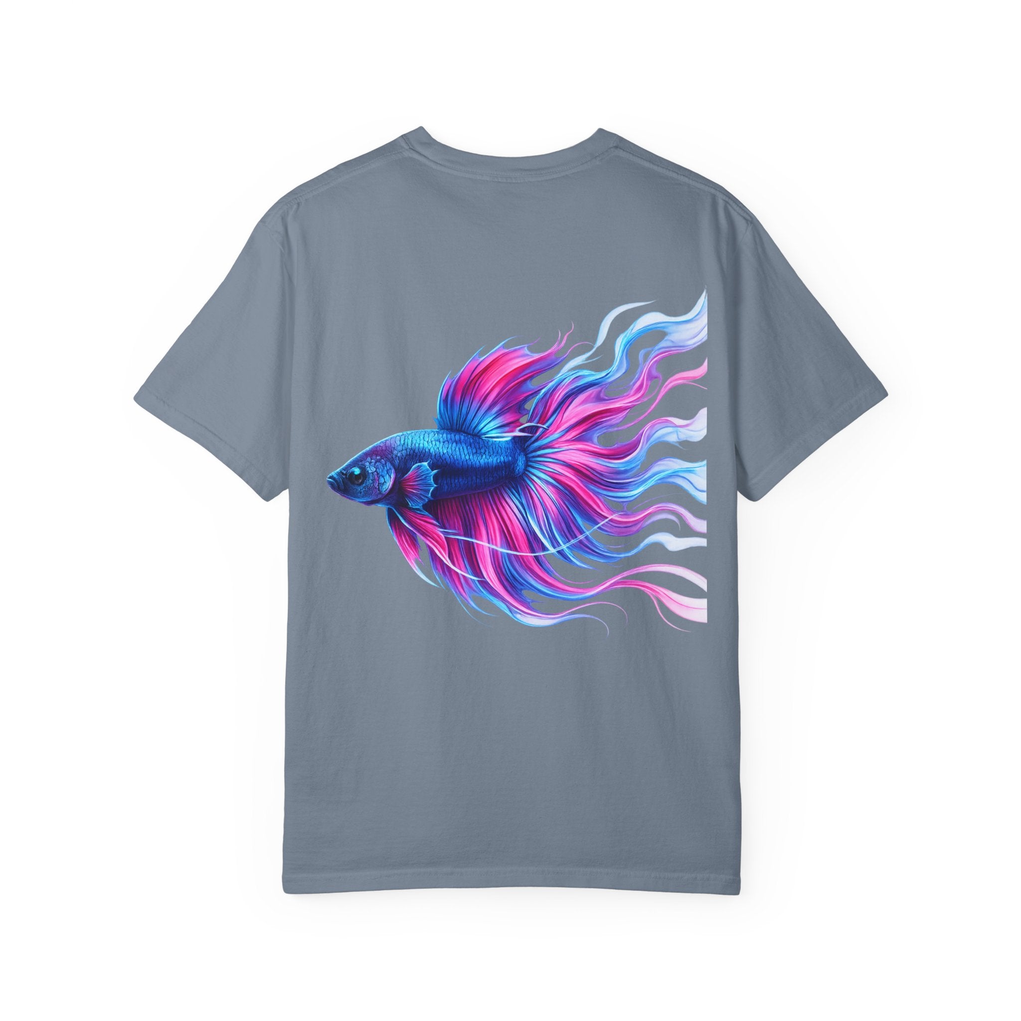 Electric Paint Betta T-Shirt — Neon Betta Splendens Art Tee
