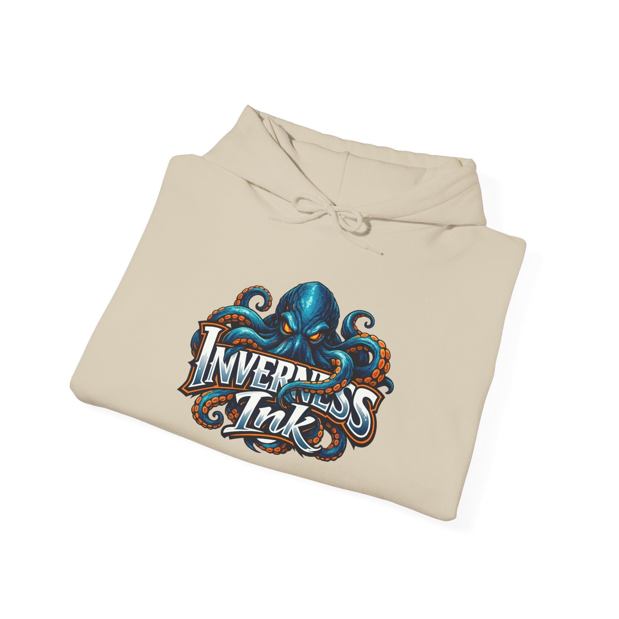 Electric Paint Betta — Artisan Series Hoodie — Inverness Ink Graphic Pullover