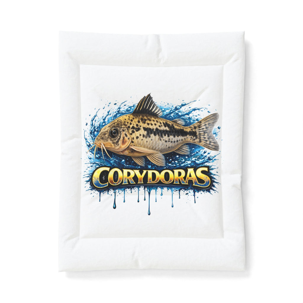 Corydoras Fish Cotton Comforter – Aquatic Aquarium Lover Bedding